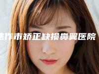 焦作市矫正缺损鼻翼医院排名前十名新发布-焦作市矫正缺损鼻翼整形医院