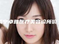咸宁卓雅医疗美容诊所价格表怎么样全新附自体脂肪颗粒注射丰额头案例