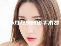 汕尾外耳耳廓畸形手术费用大致是多少