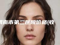 渭南市第二医院价格(收费标准)2025崭新预览-擅长项目再造耳朵等