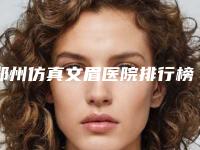 郑州仿真文眉医院排行榜盘点!河南郑州集美美容医院等带你探店2家整形医院！