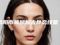 资阳市玻尿酸去静态纹整形医院(资阳韩美医学整形美容门诊部口碑入选_并附价格标准)